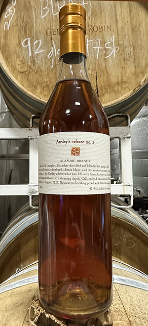 Ansley's Alambic Brandy Release No 3 - 2025