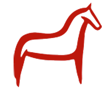 The Dala Horse, traditionally hand-carved wood, is an iconic symbol of  hospitality and good will.